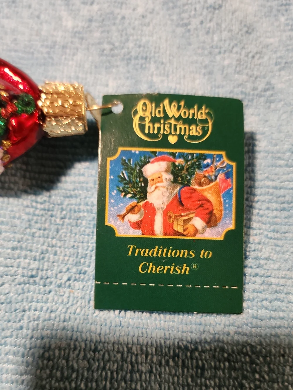 Old World Christmas festive gingerbread